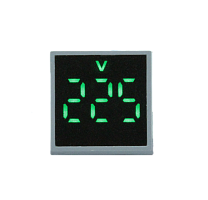 Вольтметр мини ADV-22FDV(G) зеленый