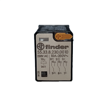 Реле Finder 55.33.8.230.0010 10А 230V 3 группы