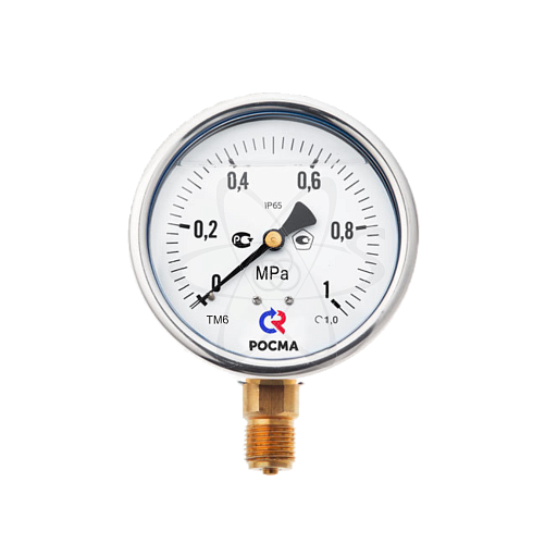 Манометр ТМ-620Р.00 (0...1,0 MPa) М20х1,5 кл1.0