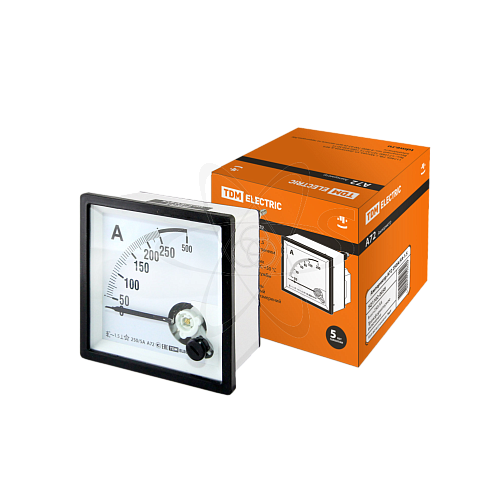 Амперметр А72 250/5А-1,5