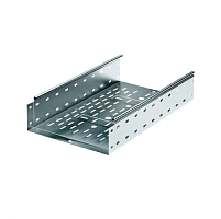 Лоток перфорированный 400х80 L 2000, горячеоцинкованный