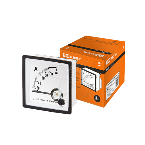 Амперметр А72 200/5А-1,5