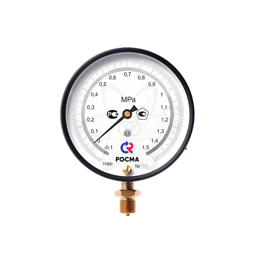 Мановакуумметр образцовый ТМВ-610РМТИ.00(-0,1-1.5MPa) G1/2.1.0