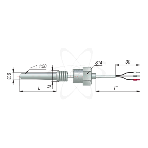 ДТС204-РТ100.В3.40/0,2