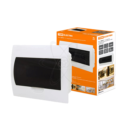 Бокс ЩРВ-П-15 модулей встраиваемый пластик