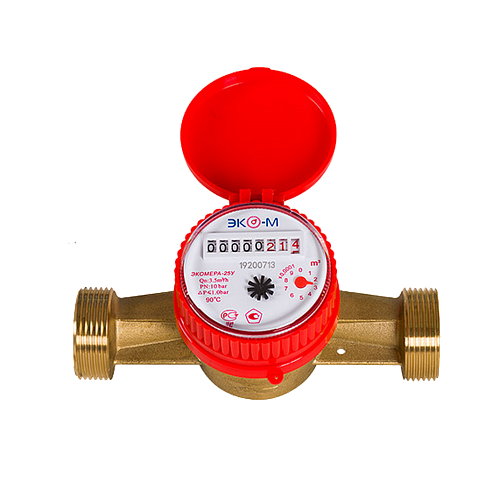 Счетчик воды ЭКОМЕРА-25 Универсальный Одноструйный
