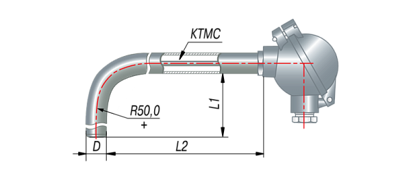 ДТПК115-0914.500/400.1(ТХА, L=500мм, d=20мм, -40+1100С)