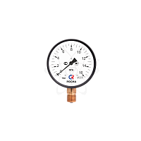 Манометр ТМ-210Р.00  (0...16 МPа) (газ) ч/к М12х1.5 кл2.5