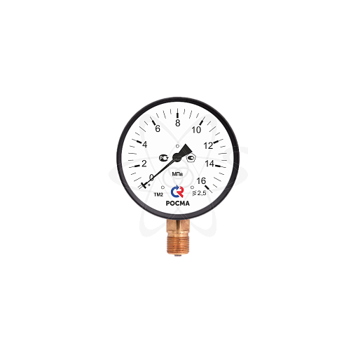 Манометр ТМ-210Р.00  (0...16 МPа) (газ) ч/к М12х1.5 кл2.5