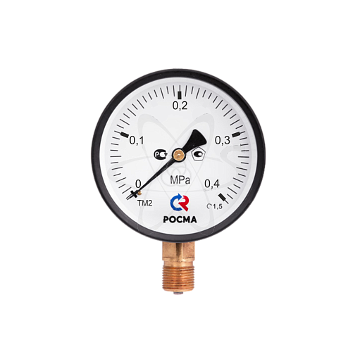 Манометр ТМ-210Р.00 (0...0,4 MPa) М12х1.5 кл2.5