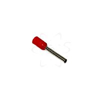 Наконечник-гильза Е1012 1мм2 с изолирован. фланцем(100шт.)