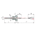 ДТС064-100М.В3.80/2 (100М, L=80мм, d=8мм, -50+150С)