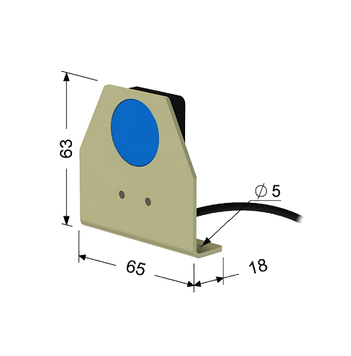 Индуктивный датчик PS2-BK422  PNP,  (NO)Расстояние срабатывания 8 мм(аналог БВК 422.)