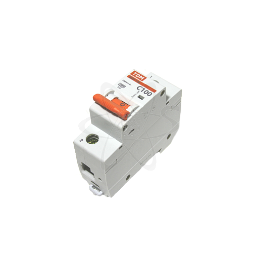 Автом. выключатель ВА47-100 1Р 100А 10кА х-ка С