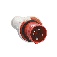 Вилка 034 3Р+РЕ 63А 380В IP54