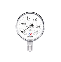 Мановакуумметр аммиачный ТМВ-511Р.00(-0,1...+2,4MPa)(-70...+55C) G1/2.1,5 NH3