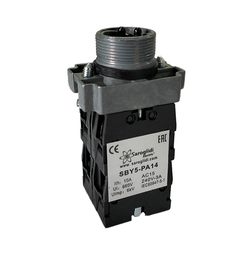 Джойстик SBY5-PA14 4NO, 4 полож - основание