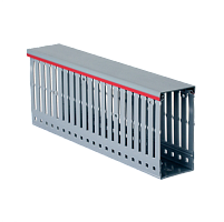 Кабель-канал перфорированный  25x40 RL6 серый шаг 4х10 мм