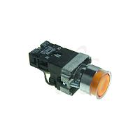 Кнопка SBY5- 10D/Y/220 ,LED.1NO