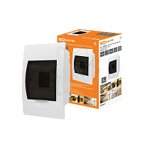 Бокс ЩРВ-П-4 модулей встраиваемый пластик