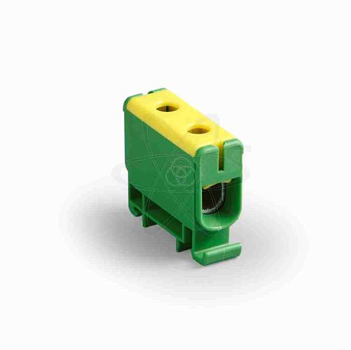 Клемма вводная силовая КВС 6-50 кв.мм. желтая/зеленая TDM