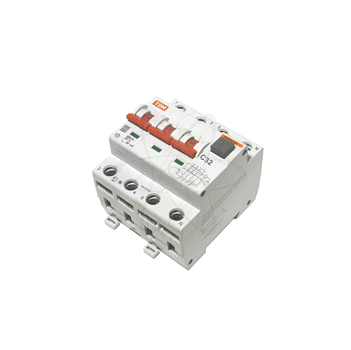 Автоматический выключатель АВДТ 63 4P С63 30мА