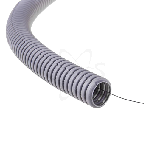 Труба гофр.ПВХ d 40 с зондом (25) легкая