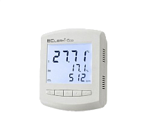 Измеритель температуры, влажности и концентрации CO2 EClerk-Eco-RHTC