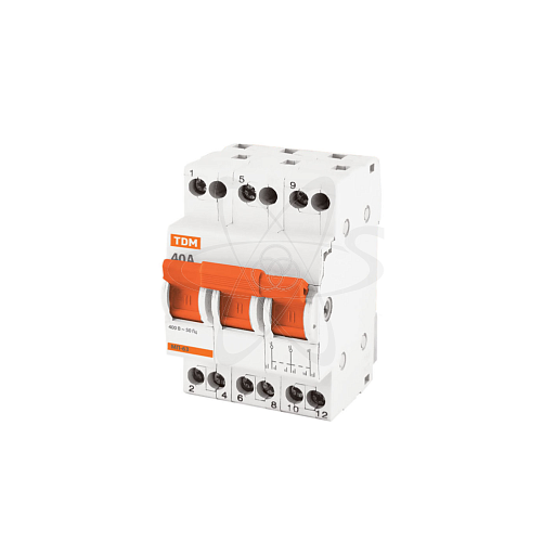 Модульный переключатель 3-поз МП-63 3Р 40А