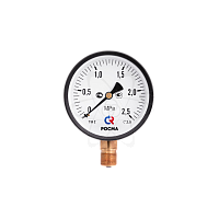 Манометр ТМ-210Р.00   (0...2,5 МPа) (газ) ч/к М12х1.5 кл2.5