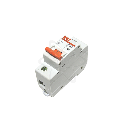 Автом. выключатель ВА47-100 1Р  32А 10кА х-ка С