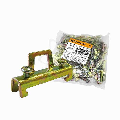 Ограничители на DIN-рейку (металл) 2 винт TDM