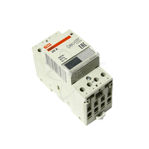 Контактор  модульный КМ63/4-20 4НО