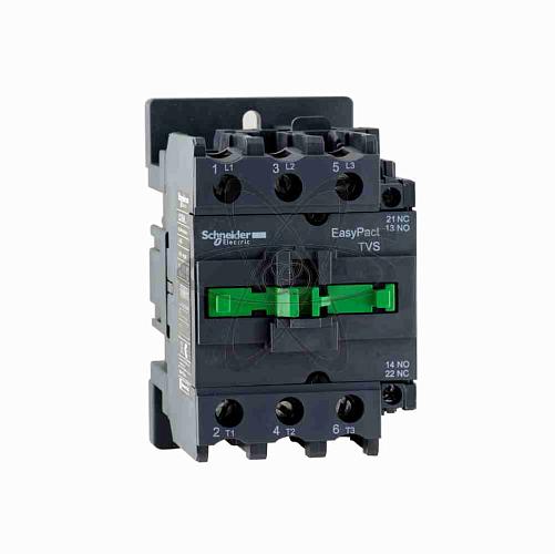 Контактор SCHNEIDER EasyPact LC1E65Q5 65A.380B.1HO+1НЗ,АС3,50Гц