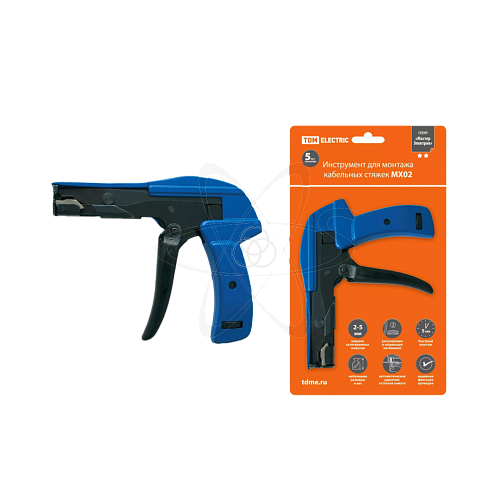Клещи обжимные для монтажа каб. стяжек МХ02