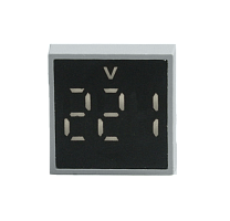 Вольтметр мини ADV-22FDV(W) белый