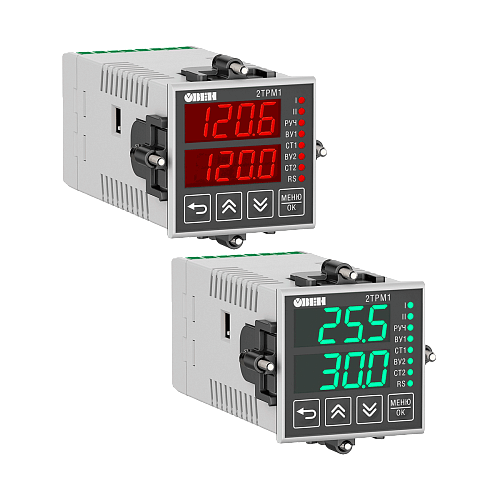 2ТРМ1-Щ5.У2.РР.RS - измеритель-регулятор двухканальный