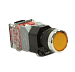 Кнопка SBS0-DY-11D с подсветкой  желтый (Y)  230В 1з+1р