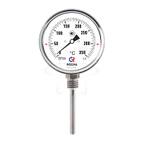 Термометр биметаллический БТ-54.220(0...350С)G1/2.100.1.5 