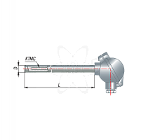 ДТПК125-0915.800.1(ТХА, L=800мм, d=20мм, 0+1100С)