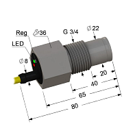 Емкостной датчик ВБ1У.G3/4.80.3.1.1.Z (PNP NO)
