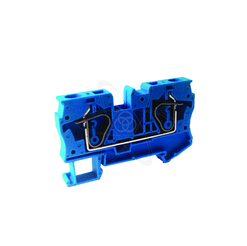 Зажим клеммный безвинтовой (ЗКБ) 2,5 мм2 31А синий TDM
