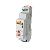 Реле времени РВО3-ВЫК-0,1с/10дн-8А-24/230В-DIN (зад.выкл., 0,1с-10дней, 24/230В AC/DC) TDM