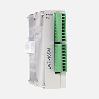 DVP16SM11N  Модуль дискретных входов: 16DI, 24V DC Power, SLIM