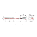 ДТС224-PT100.В4.43/2(PT100, L=60мм, d=6мм, -50+250С)
