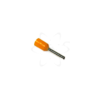 Наконечник-гильза Е0508 0,5мм2 с изолирован. фланцем(100шт.)