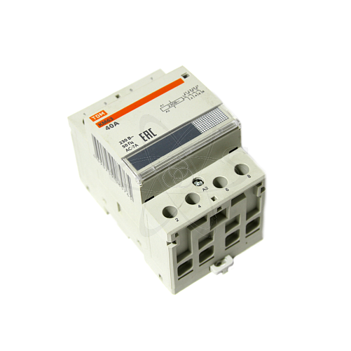 Контактор  модульный КМ63/4-40 4НО