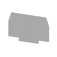 Концевой сегмент на измер. клемм.серый NPP-WGO1 -2