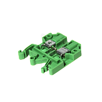 Зажим наборный ЗНИ-2,5мм2 (JXB25А) зеленый TDM