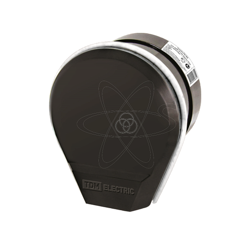 Разьем РШ-ВШ 32А 250В 2Р+РЕ ОУ черный